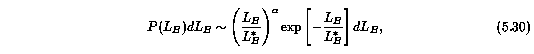 Schechter Galaxy Luminosity Function